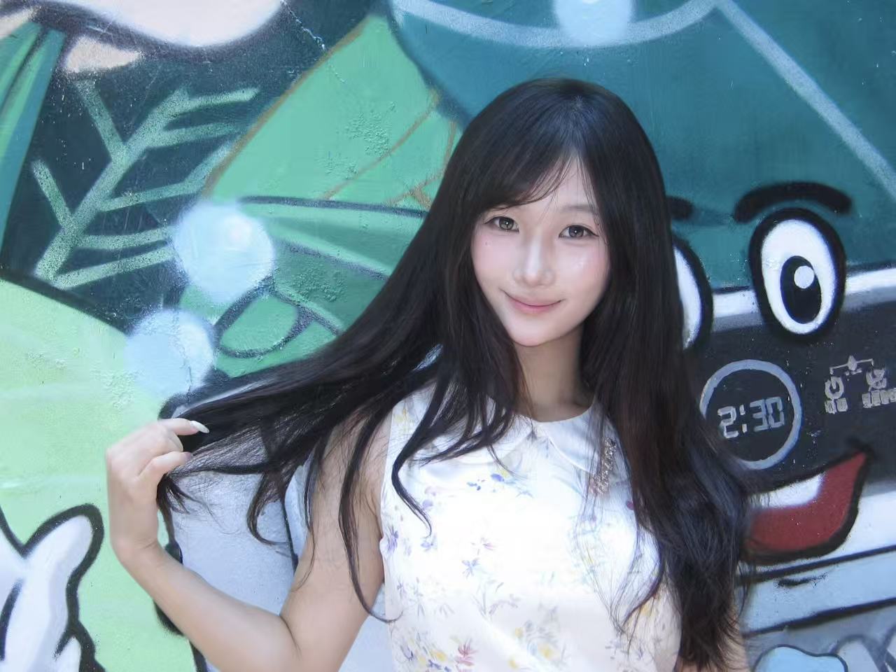 段雅馨的快乐瞬间